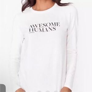 FIGS Awesome Humans Wear FIGS Long Sleeve Tee